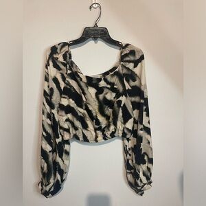 & Other Stories Long‎ Puff Sleeve Blouse crop EUR 42